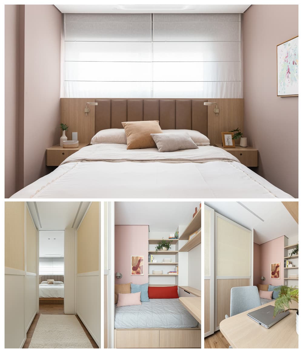 Reforma de apartamento compacto / Fotografia Gisele Rampazzo