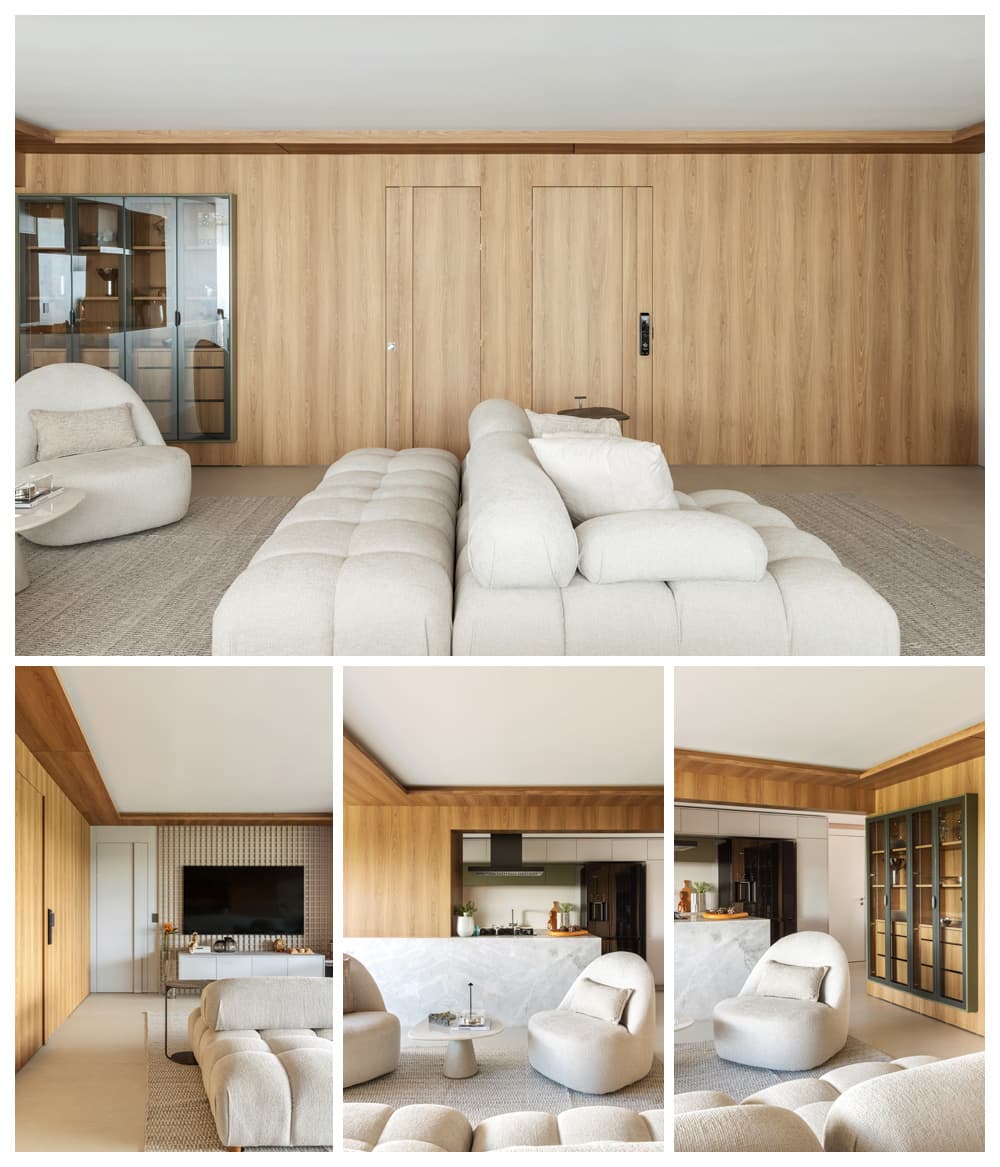 Apartamento integrado / Fotografia Maura Mello