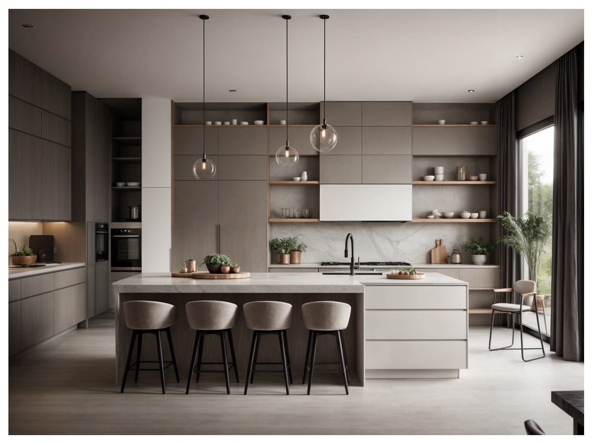 • Ilha de cozinha, um clássico contemporâneo