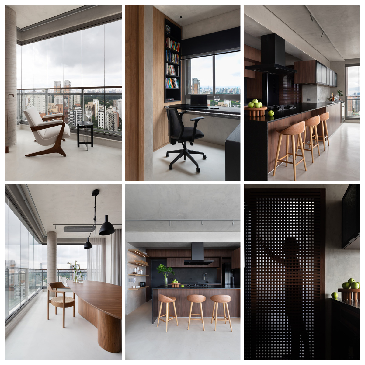Arquitetura integrada com a paisagem urbana / Fotografia Daniela Magario