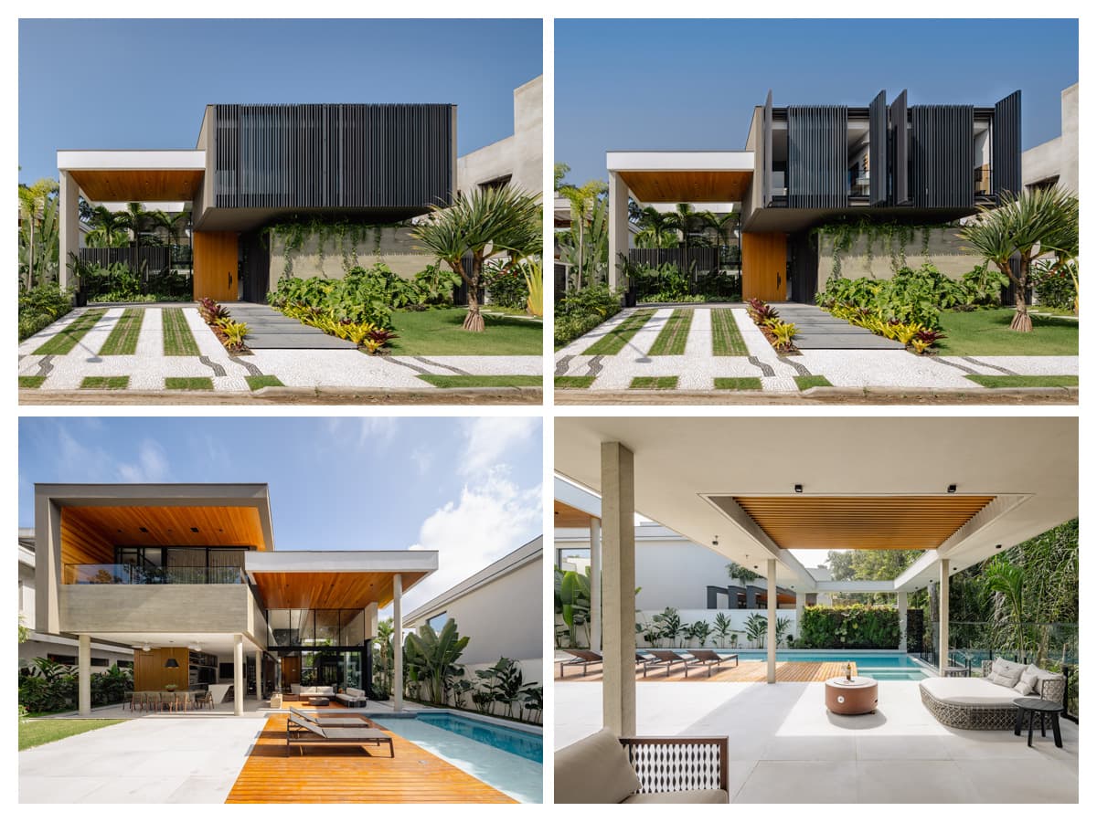 Integração sensorial entre arquitetura e natureza / Fotografia Manuel Sá