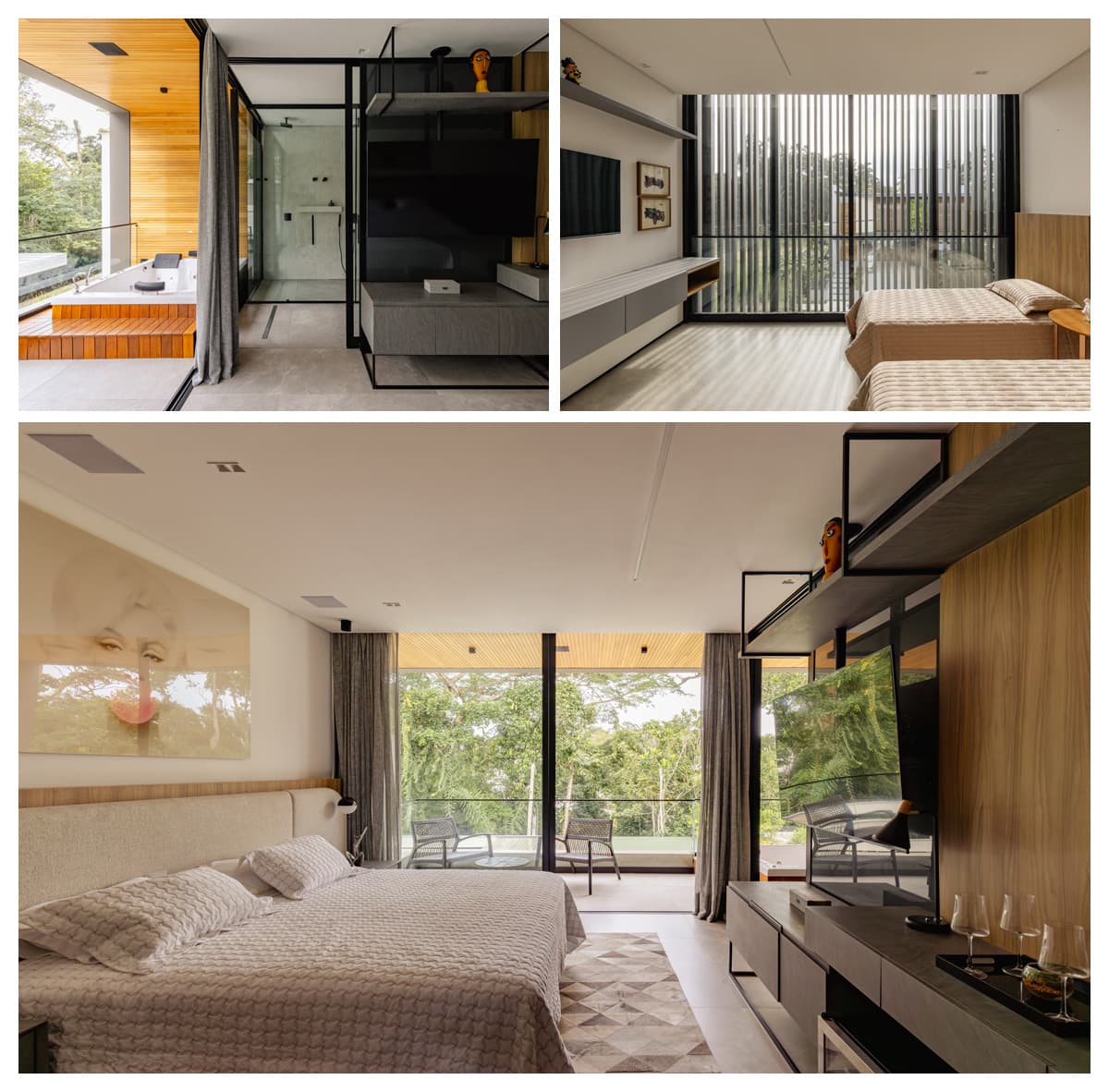 Integração sensorial entre arquitetura e natureza / Fotografia Manuel Sá