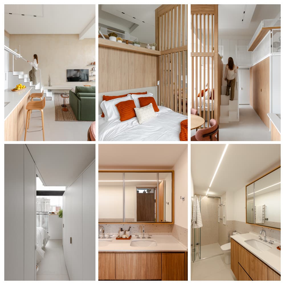 Reforma de apartamento compacto / Fotografia Manuel Sá