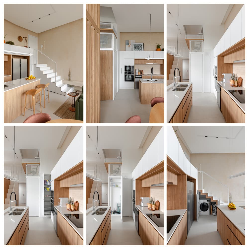Reforma de apartamento compacto / Fotografia Manuel Sá