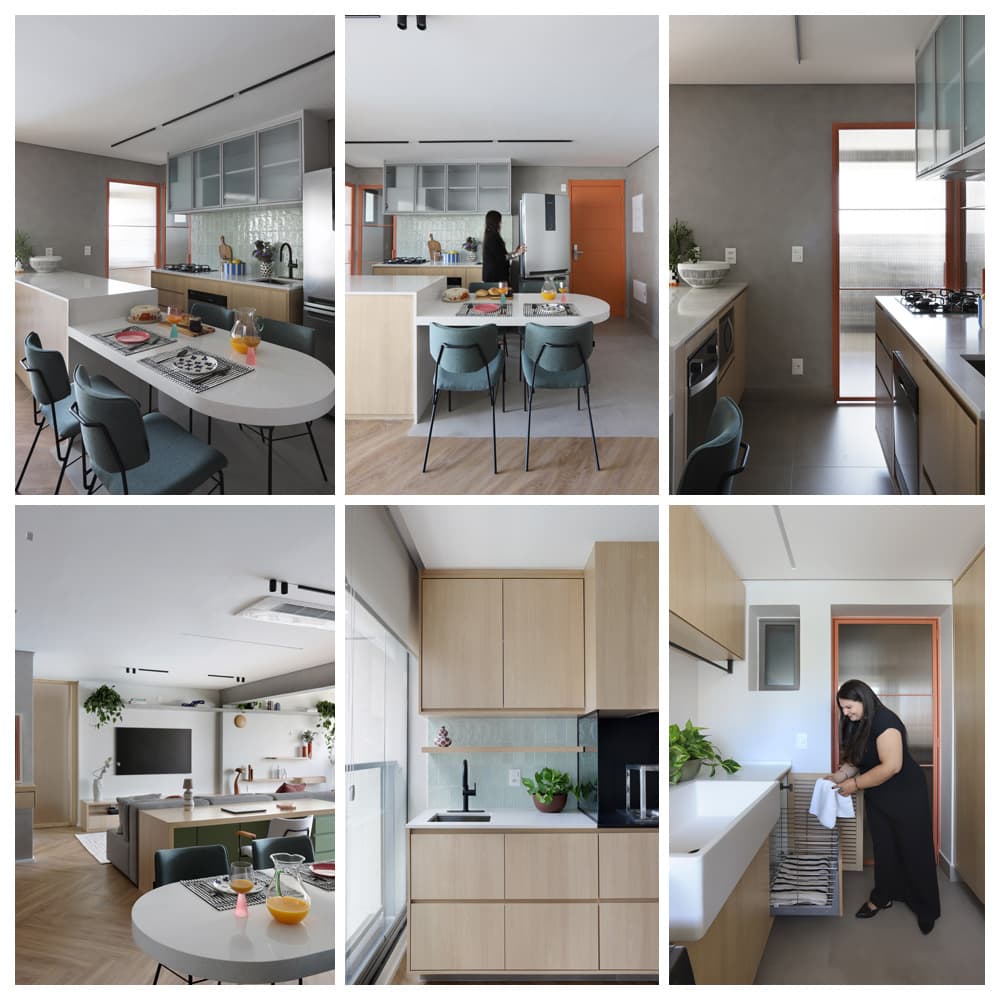 Apartamento integrado / Fotografia Mariana Orsi Apartamento integrado / Fotografia Mariana Orsi