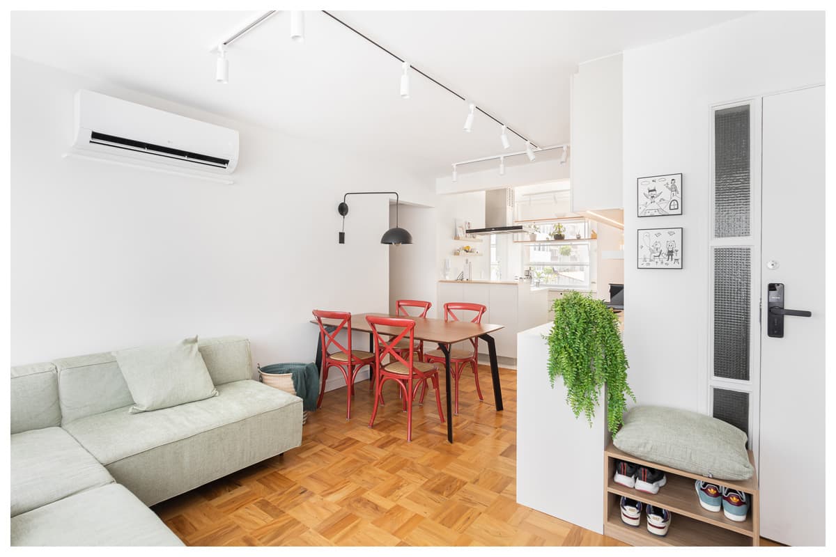 Retrofit residencial do Studio Elã otimiza espaço e estética