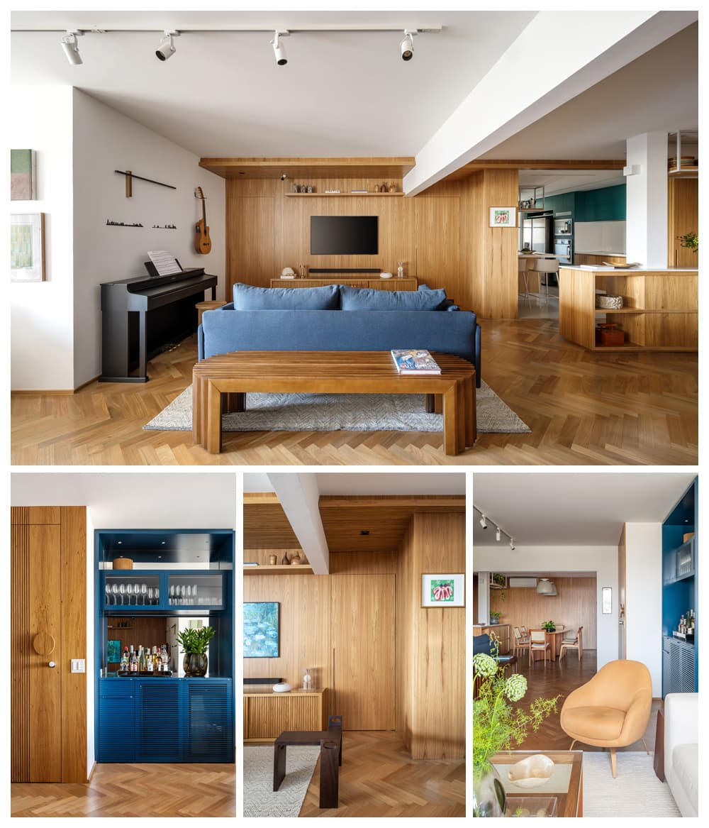 Reforma de apartamento / Fotografia Renato Navarro