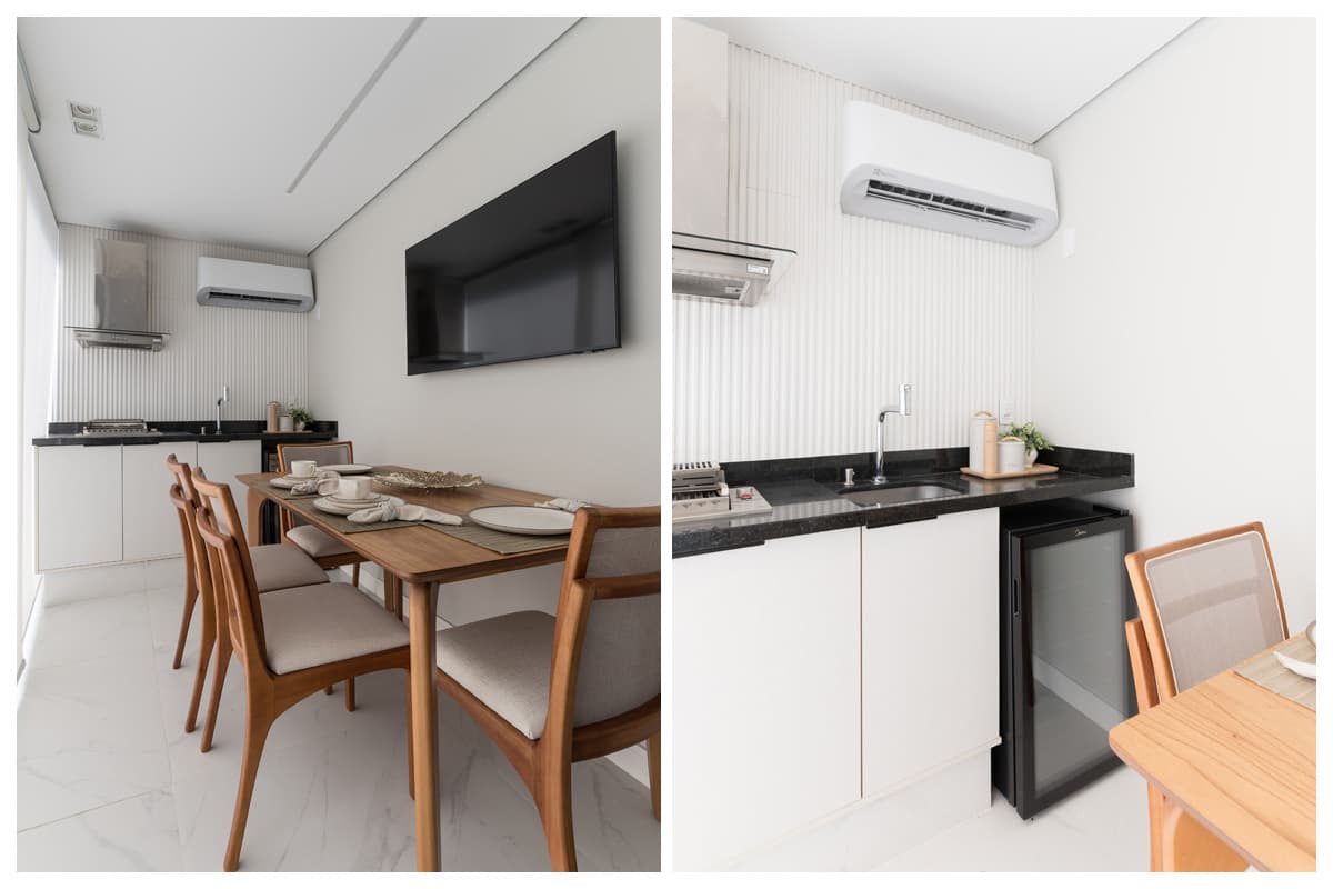 Reforma de apartamento compacto / Fotografia Erika Waldmann