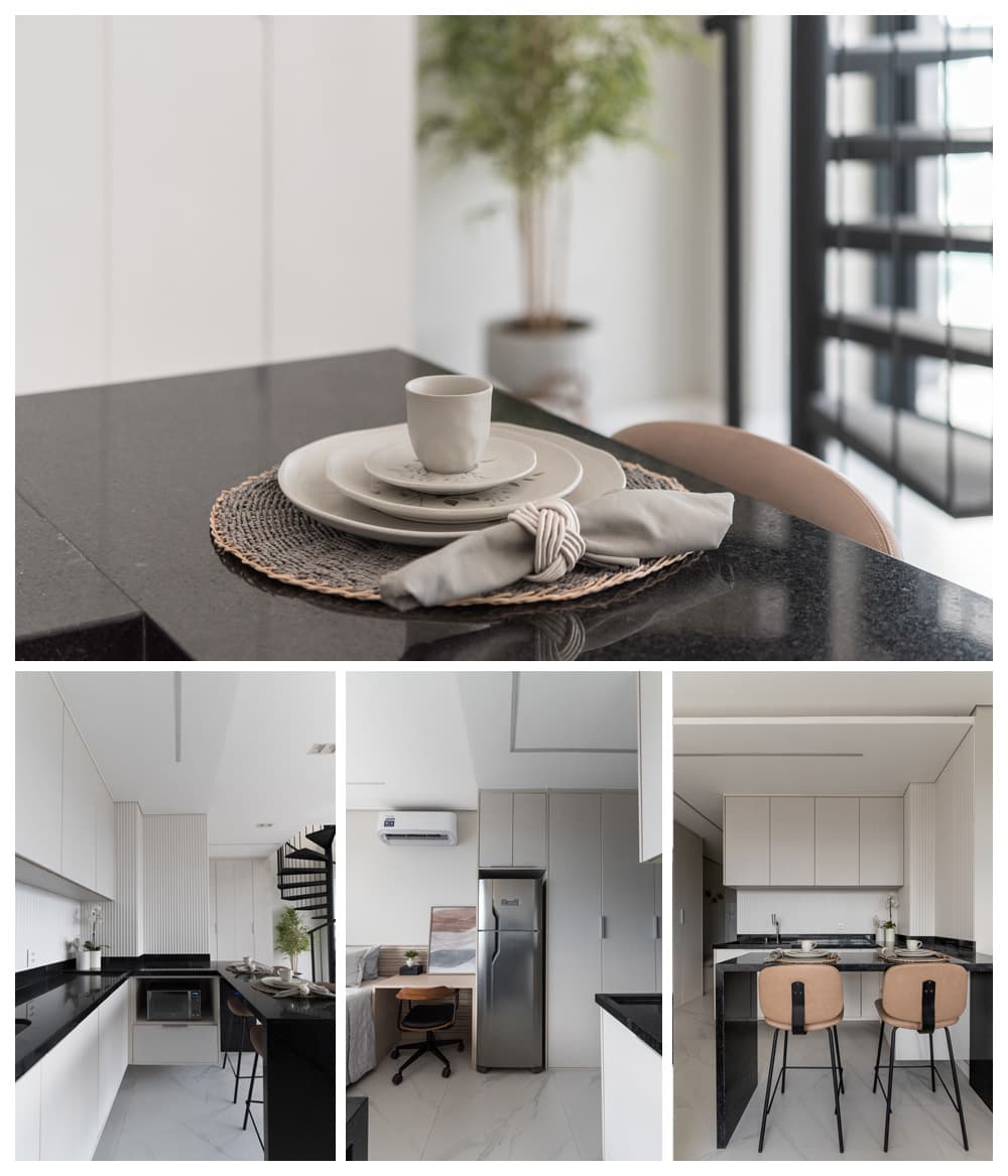 Reforma de apartamento compacto / Fotografia Erika Waldmann