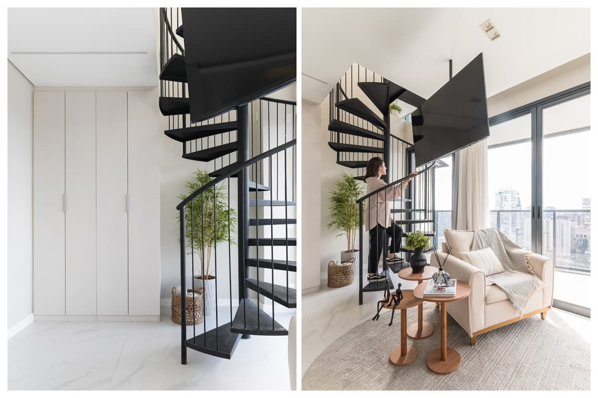 Reforma de apartamento compacto / Fotografia Erika Waldmann
