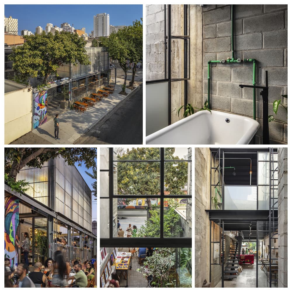 Arquitetura em estrutura metálica / Fotografia Nelson Kon