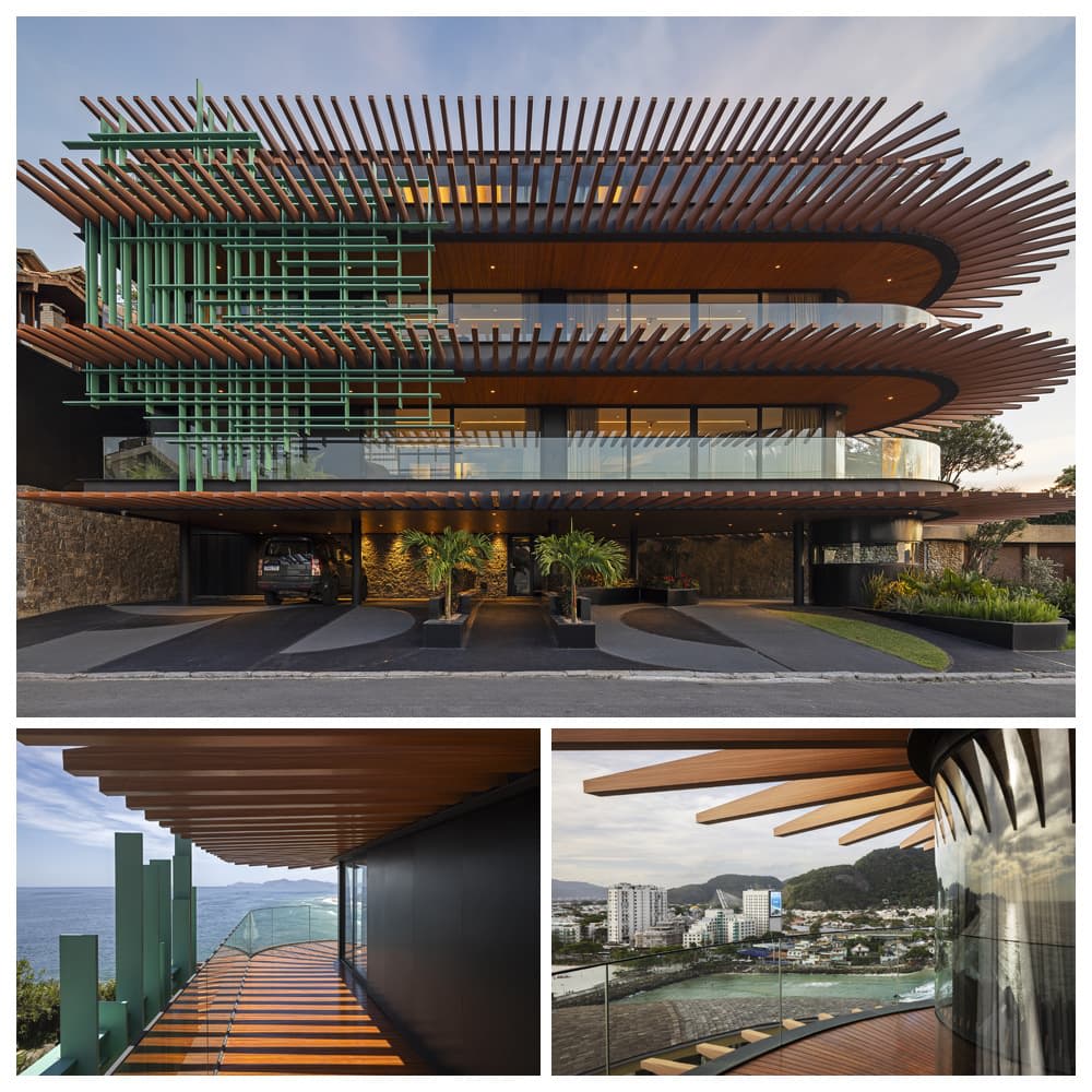 Arquitetura integrada à paisagem / Fotografia Leonardo Finotti