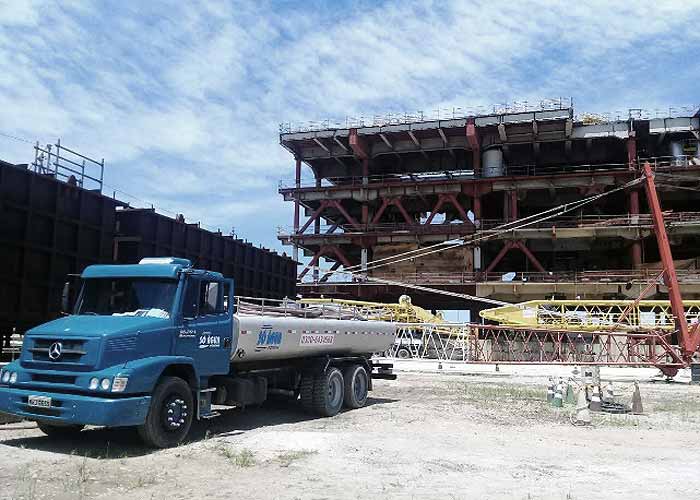 Só Água Potável na construção