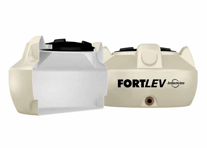 Tanque Antibacteriano Fortlev na cor bege