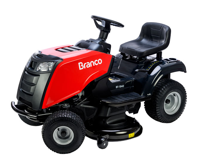 Branco lança trator cortador de grama Branco lança trator cortador de grama