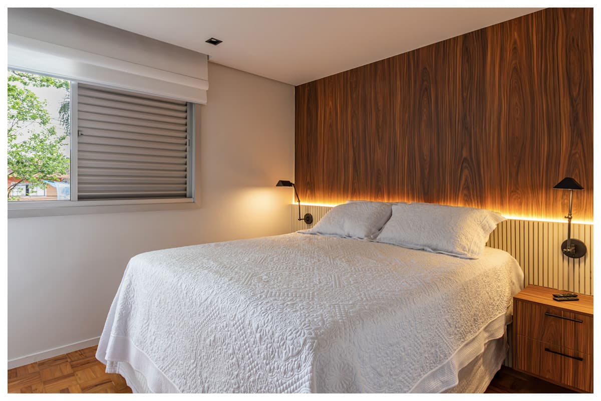 Apartamento com taco parquet / Fotografia Dander Freitas
