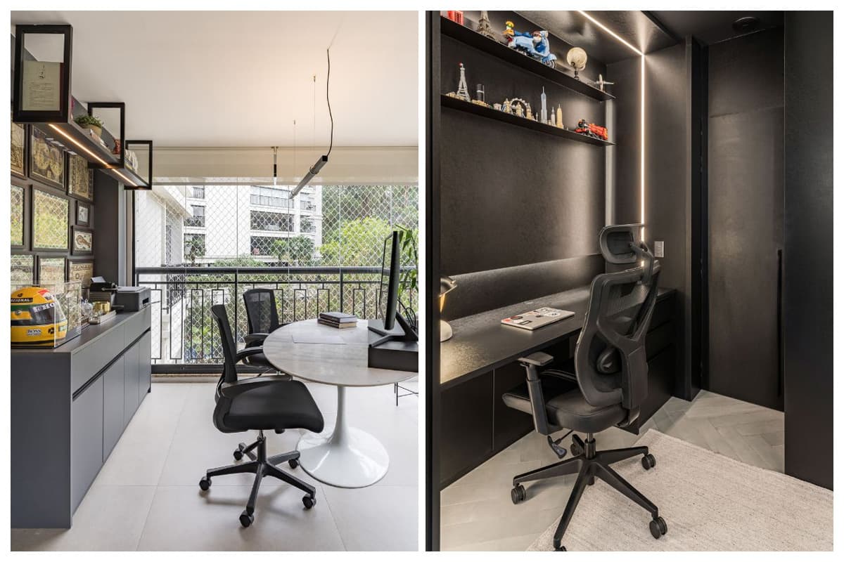 Home Office como protagonista / Fotografia Kadu Lopes