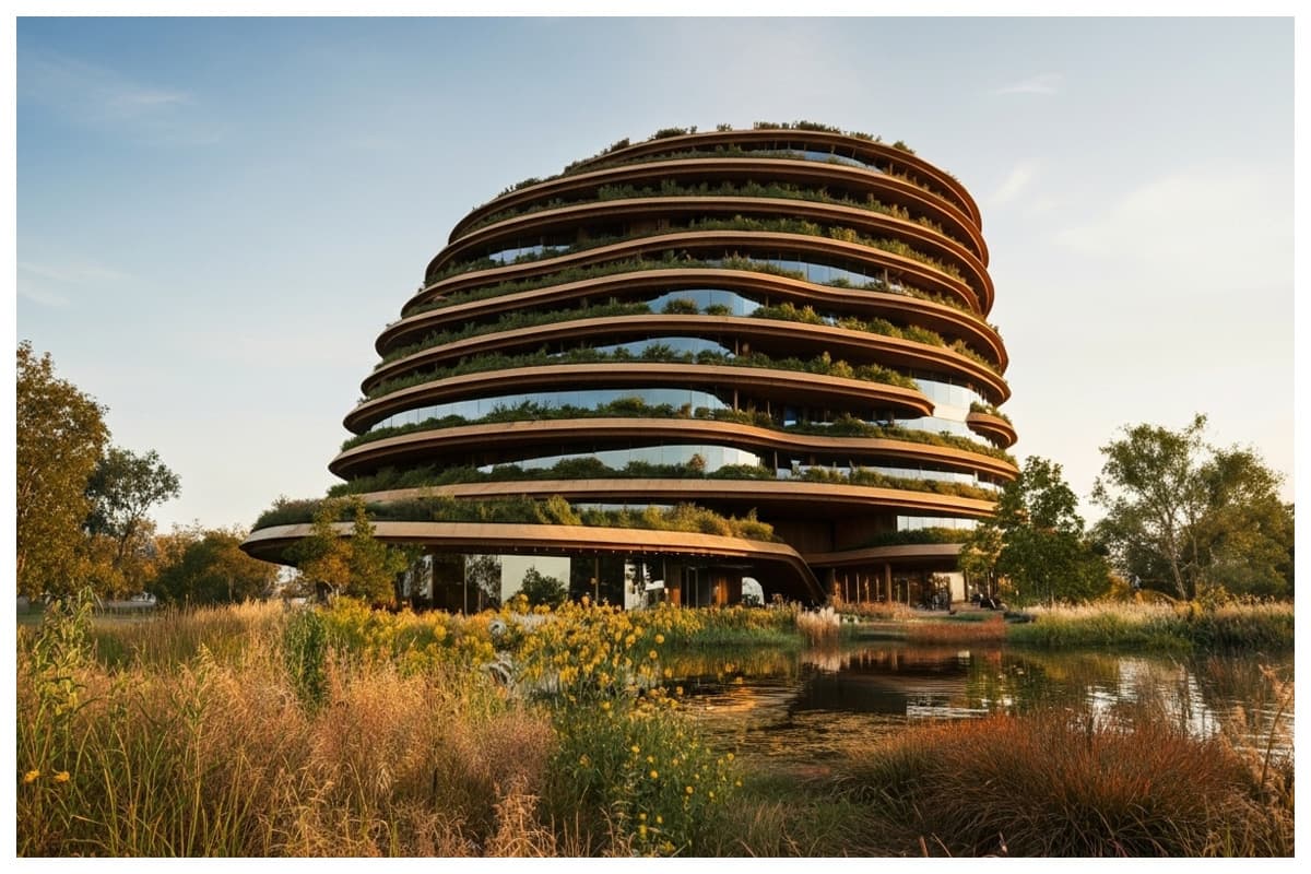 Arquitetura biomimética em Cuiabá / Img.L-O Arquitetura biomimética do Solum une natureza e design em Cuiabá