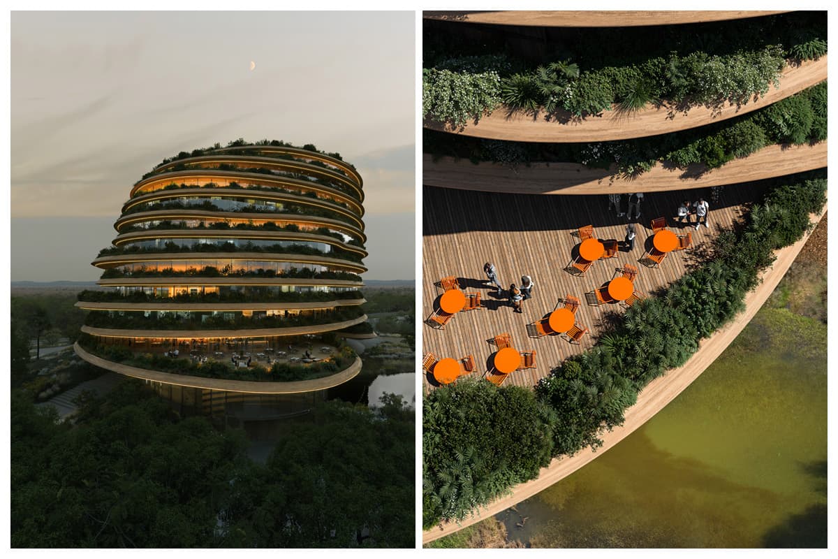 Arquitetura biomimética em Cuiabá / Img.L-O Arquitetura biomimética em Cuiabá / Img.L-O
