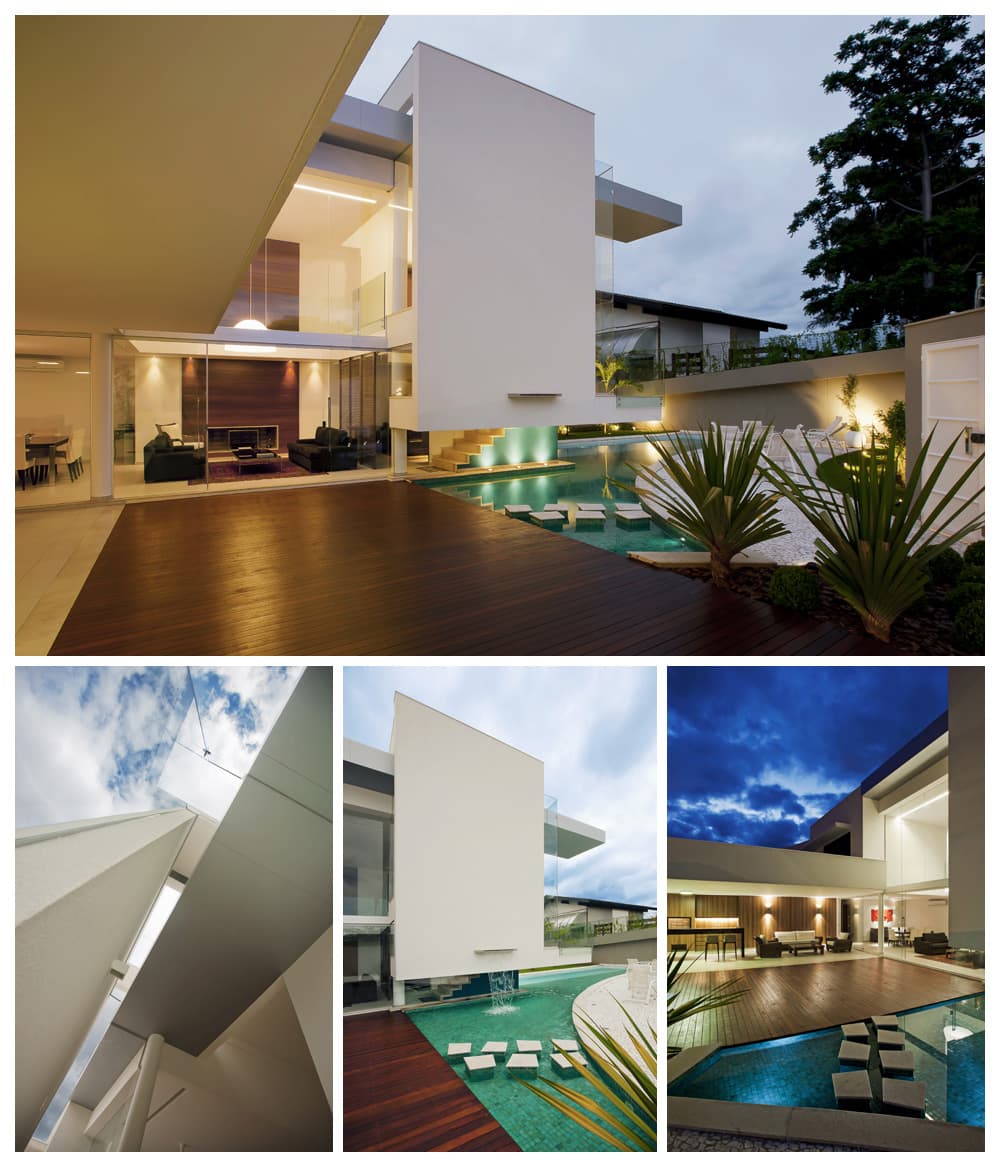 Arquitetura residencial contemporânea / Fotografia Erich Sacco