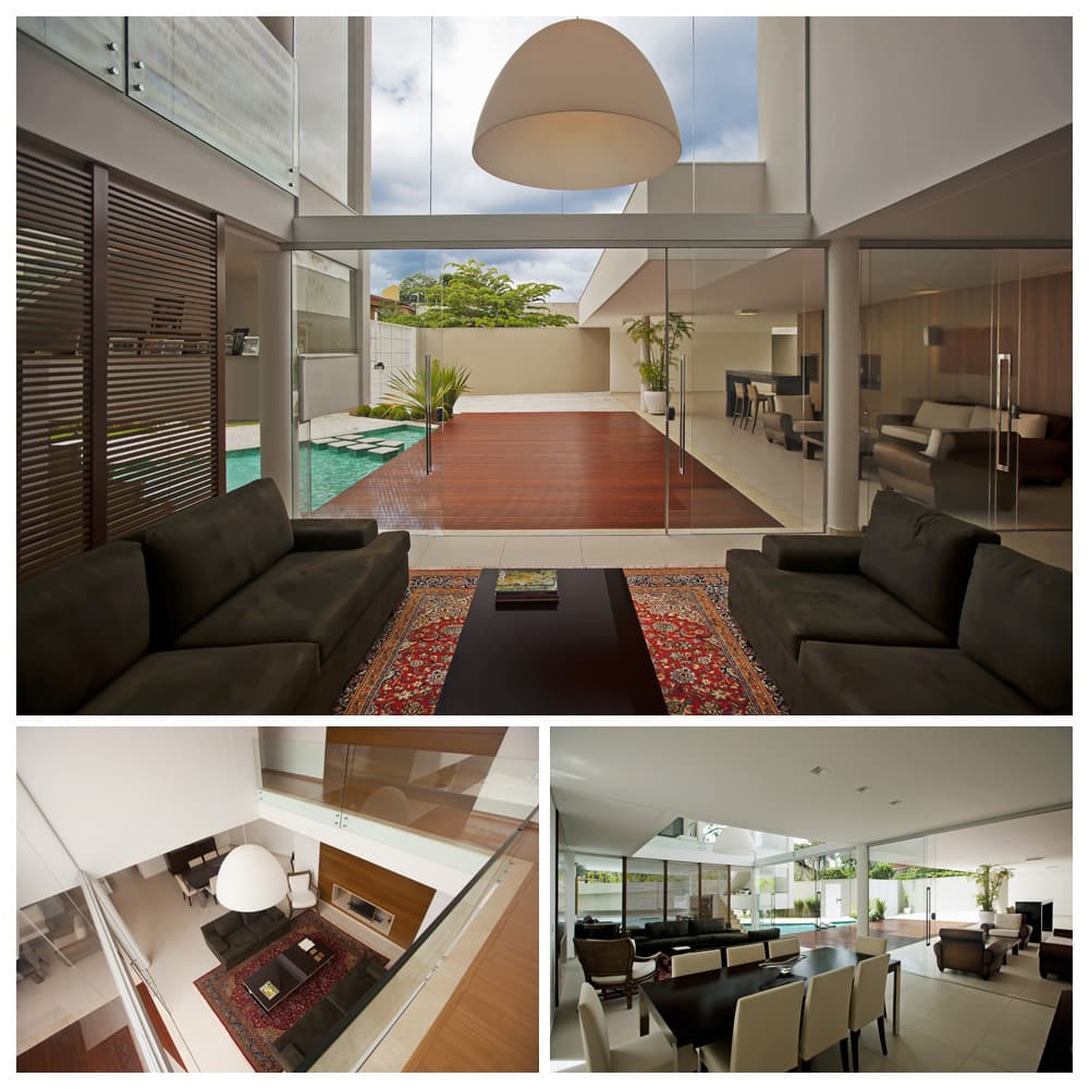 Arquitetura residencial contemporânea / Fotografia Erich Sacco