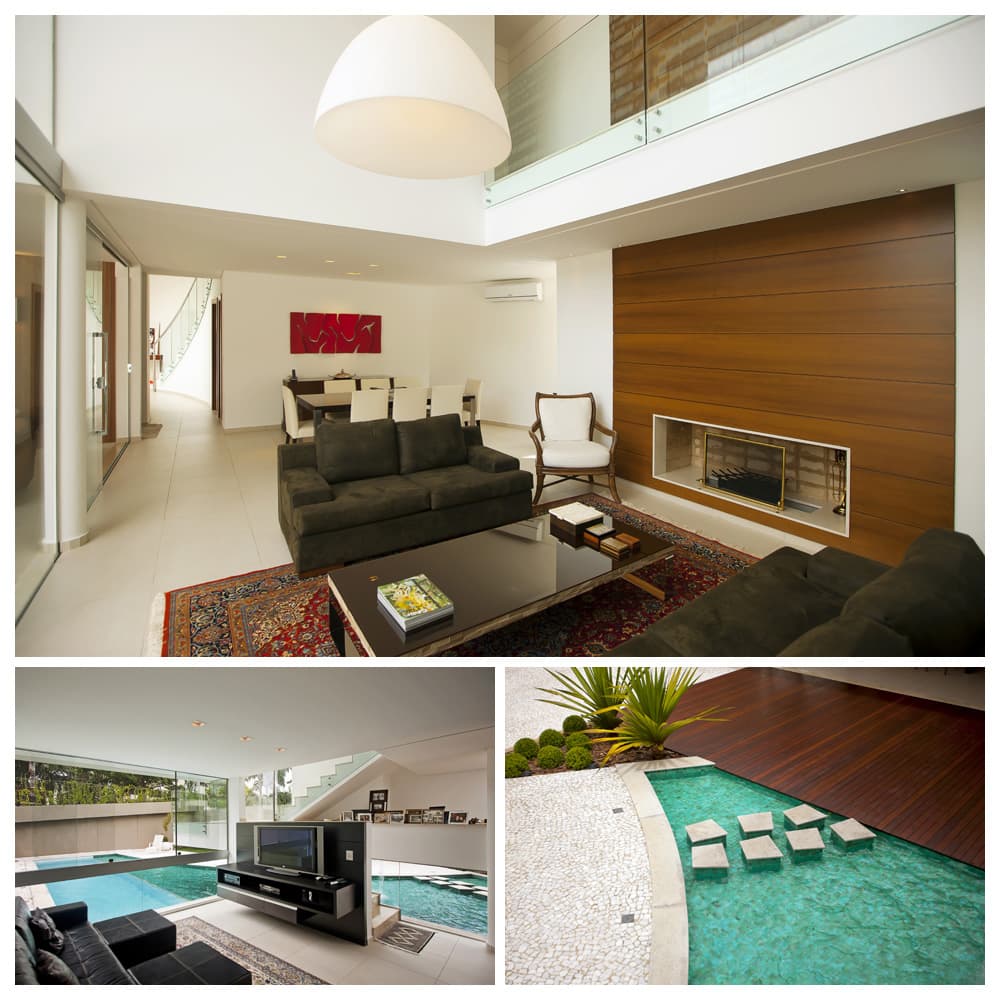 Arquitetura residencial contemporânea / Fotografia Erich Sacco