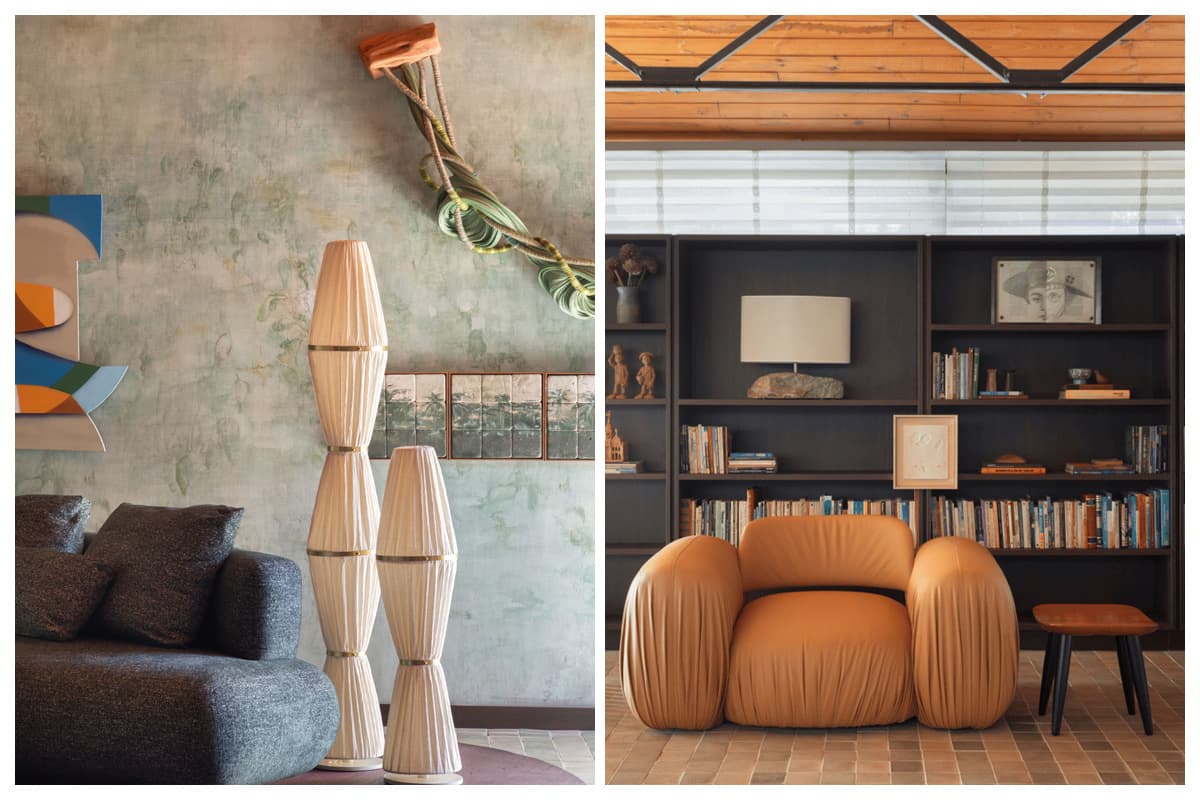 Projeto de living da arquiteta Gleuse Ferreira / Fotografia MCA Estúdio