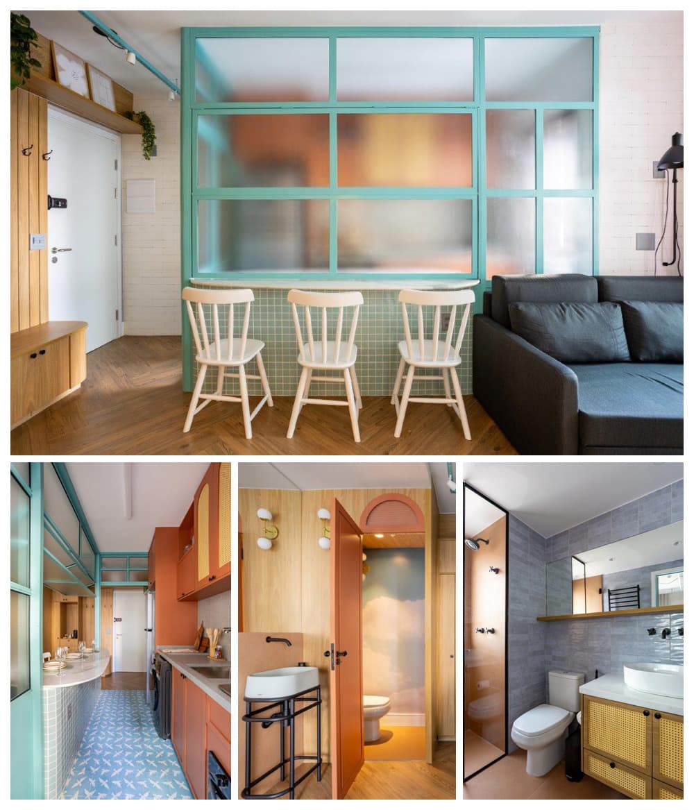 Apartamento compacto para Airbnb / Fotografia Igor Strina Apartamento compacto para Airbnb / Fotografia Igor Strina