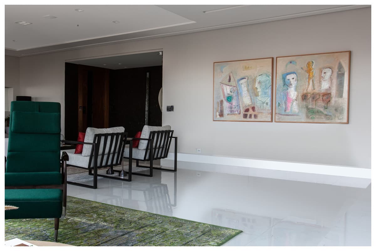 Arte na decoração / Fotografia Éder Bruscagin