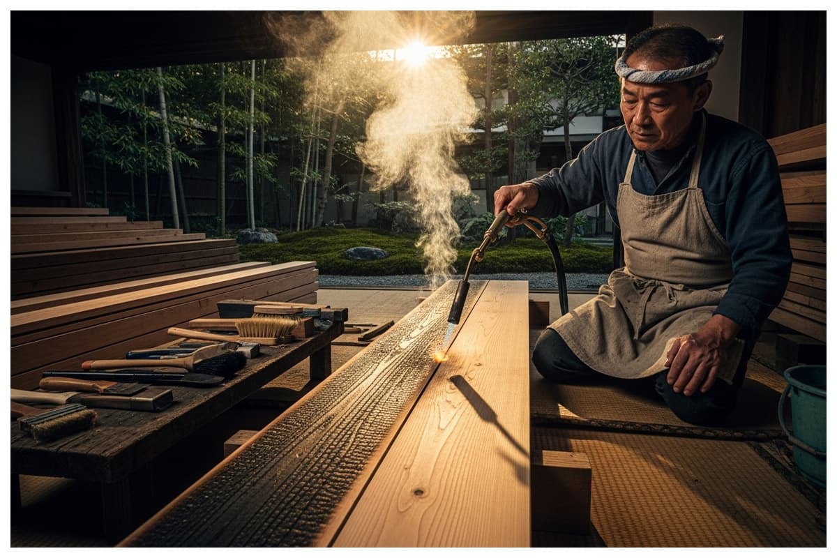 ● Yakisugi: A Técnica Tradicional Japonesa da Madeira Queimada