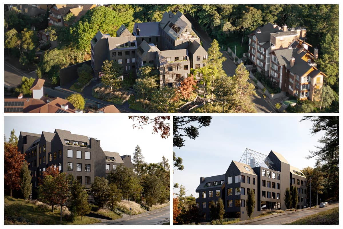 Yakisugi na Arquitetura de Greg Bousquet / Divg.Saes