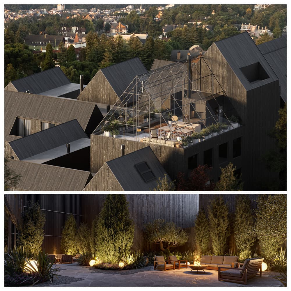 Yakisugi na Arquitetura de Greg Bousquet / Divg.Saes