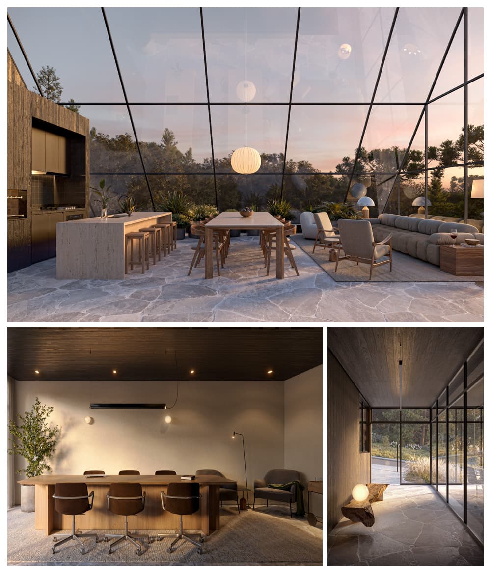 Yakisugi na Arquitetura de Greg Bousquet / Divg.Saes