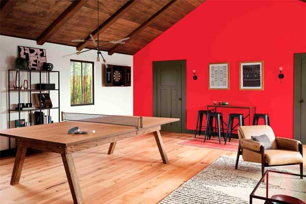 Expressivo, o Vermelho Confiante Sherwin-Williams