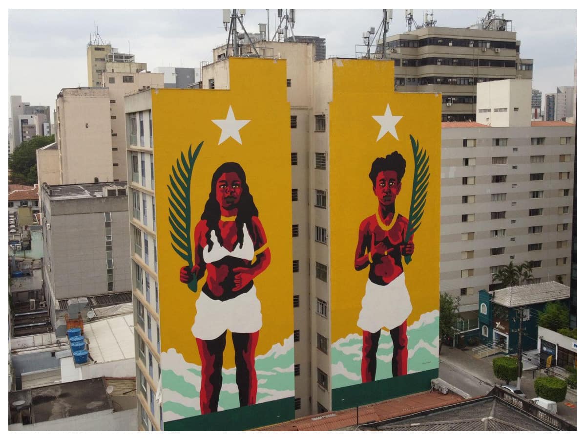 Arte urbana do festival NALATA transforma São Paulo