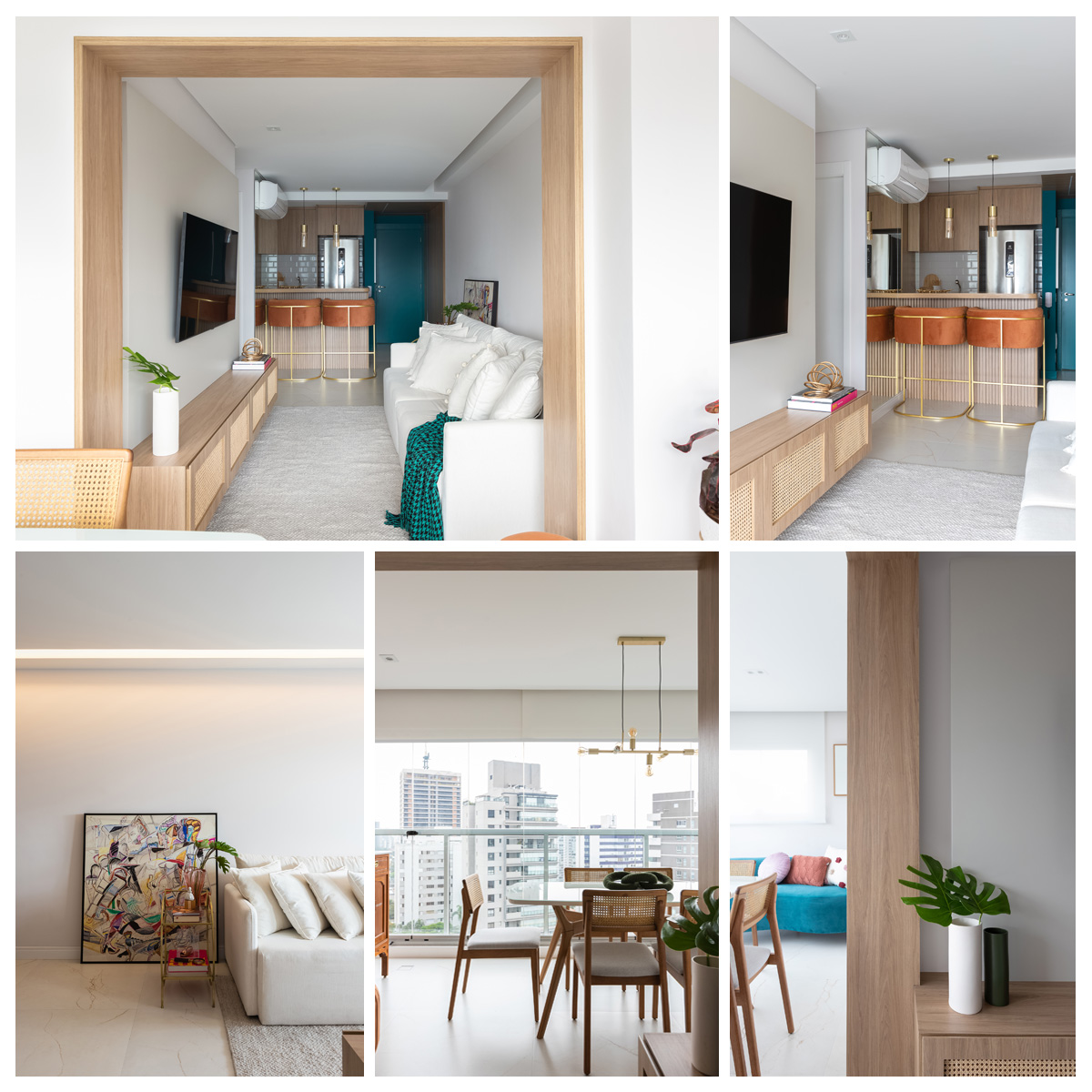 Espaço e estilo na reforma de apartamento em Perdizes / Fotografia Monica Assan