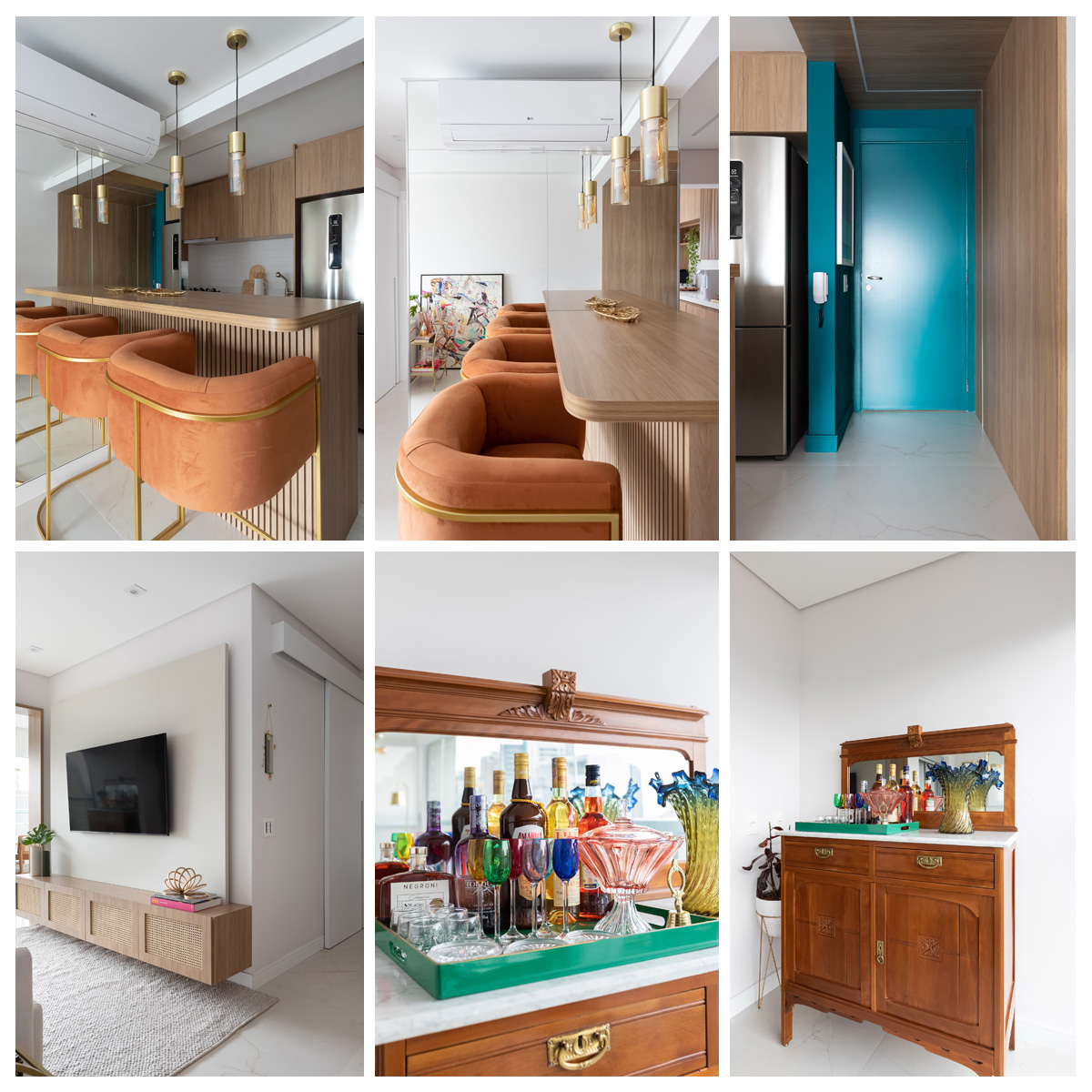 Espaço e estilo na reforma de apartamento em Perdizes / Fotografia Monica Assan