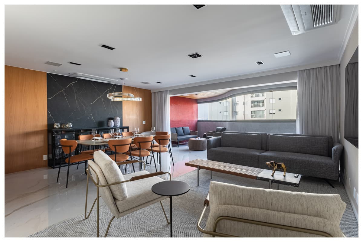 Camila Palladino equilibra tecnologia e elegância em interior sofisticado Camila Palladino equilibra tecnologia e elegância em interior sofisticado