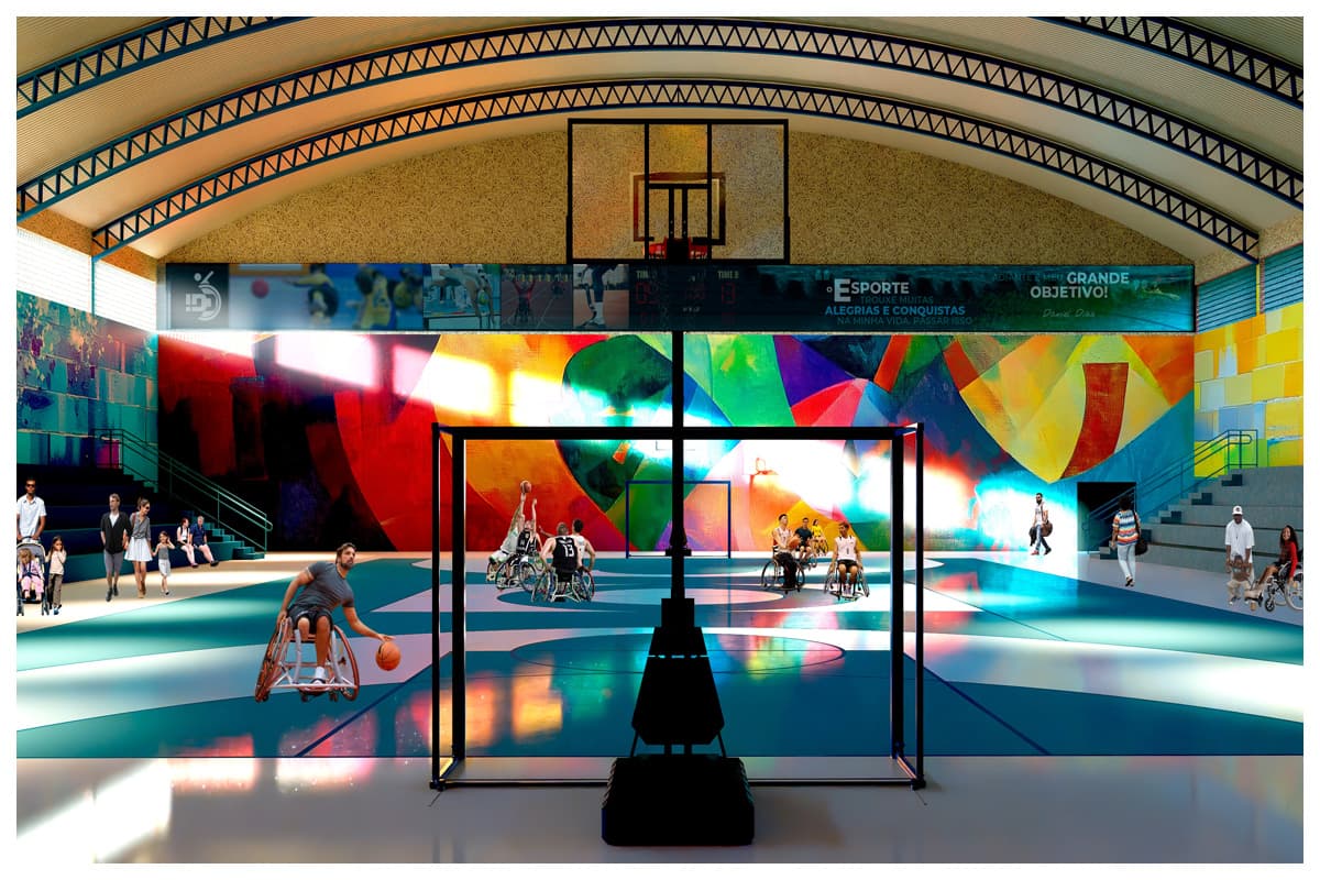 Arquitetura inclusiva do EMDA Studio / divg.EMDA