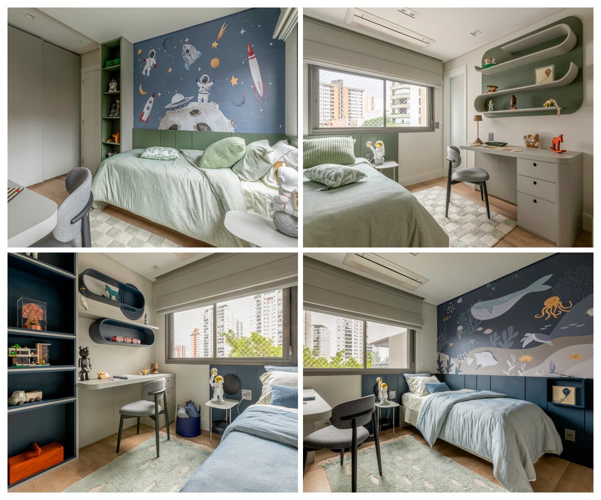 Projeto de apartamento moderno de Rosana Pintor / Fotografia José Vilhora Projeto de apartamento moderno de Rosana Pintor / Fotografia José Vilhora