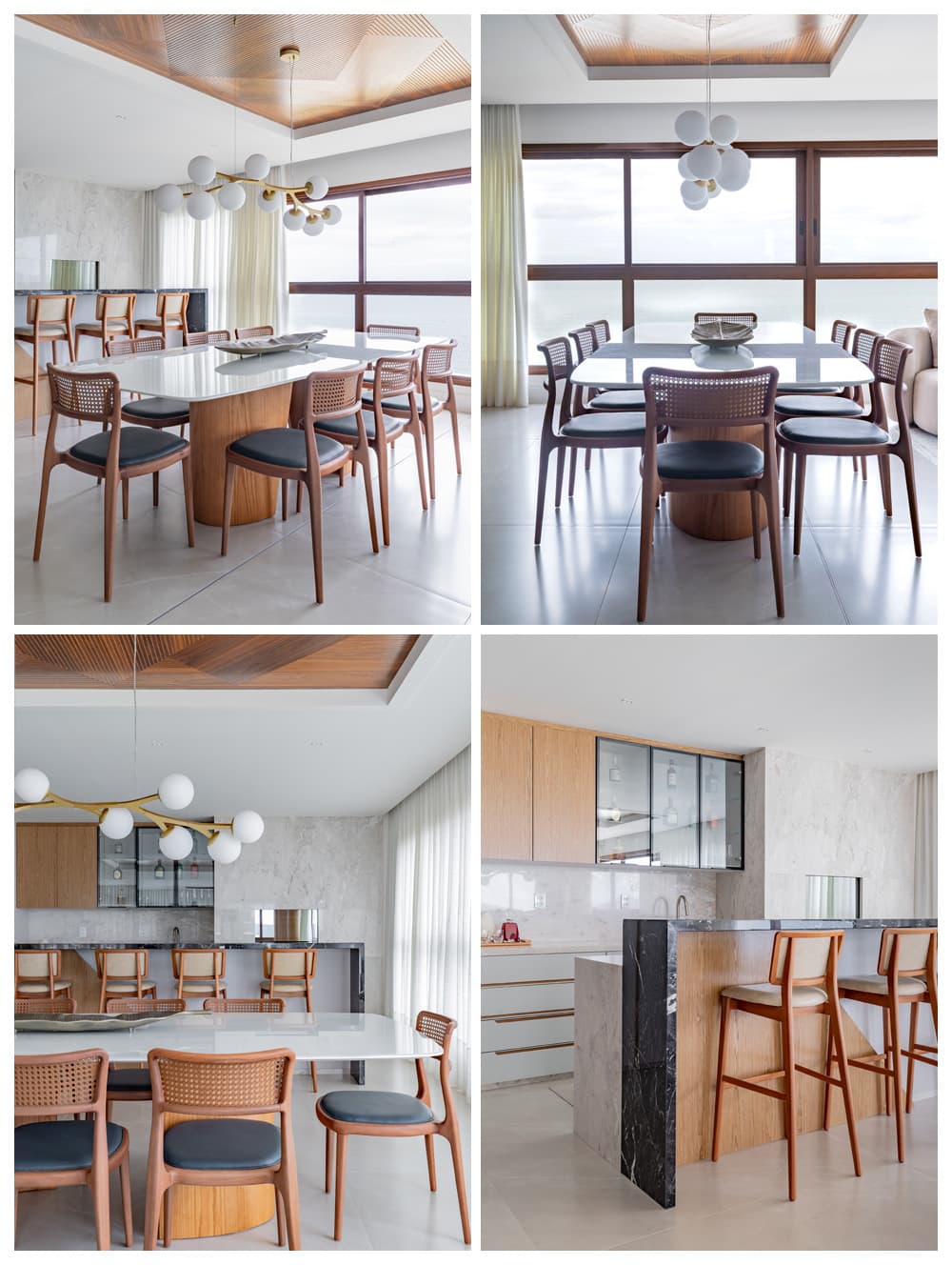 Arquitetura de interiores apartamento litoral / Fotografia Jonathan Haweroth