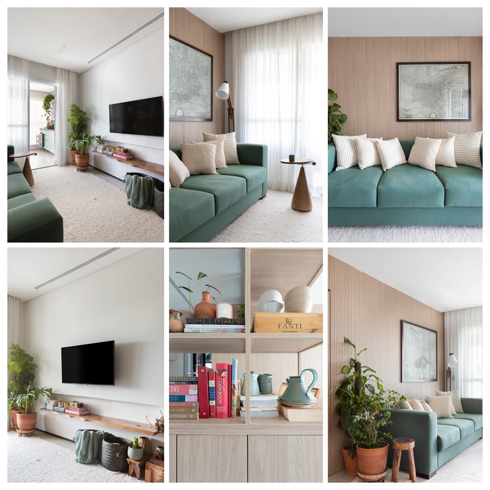 Apartamento integrado personalizado / Fotografia Monica Assan