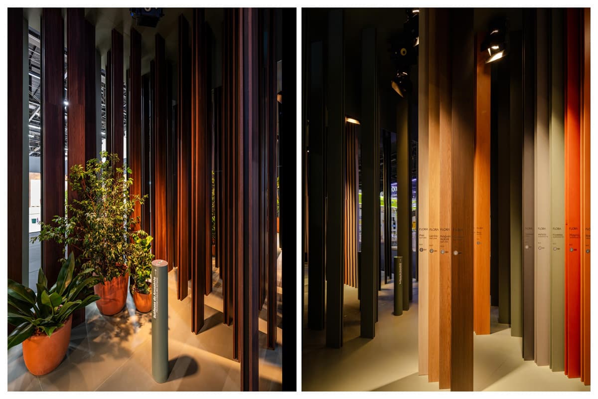 Estande Flora Amazônia / J.A. Estande Flora Amazônia / J.A.