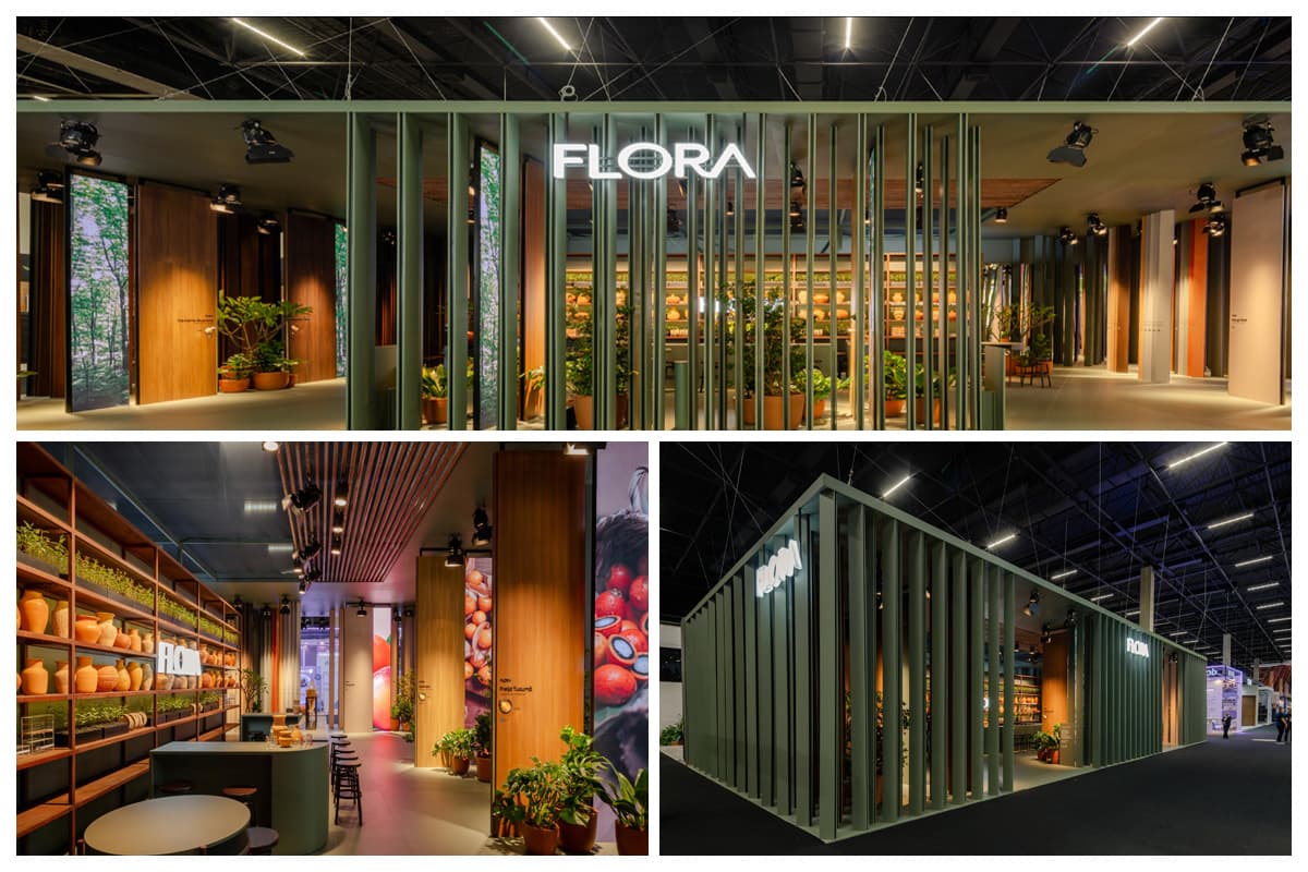 Estande Flora Amazônia / J.A. Estande Flora Amazônia / J.A.