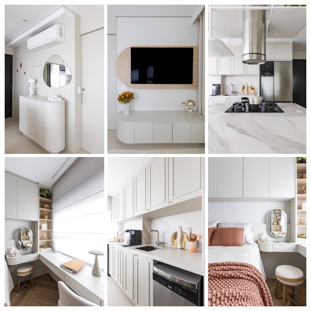 Apartamento 60 m² / Fotografia Mariana Camargo