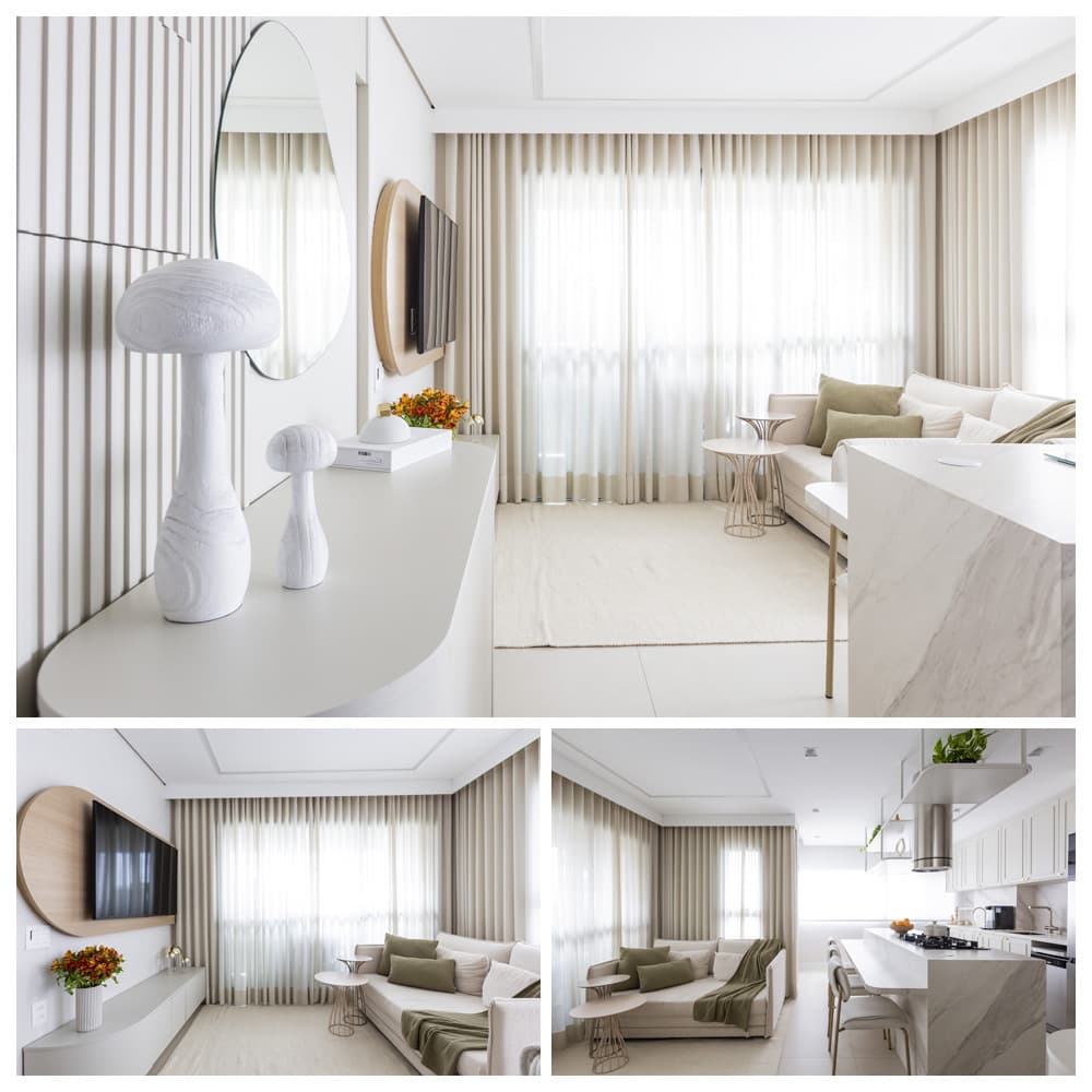 Apartamento 60 m² / Fotografia Mariana Camargo