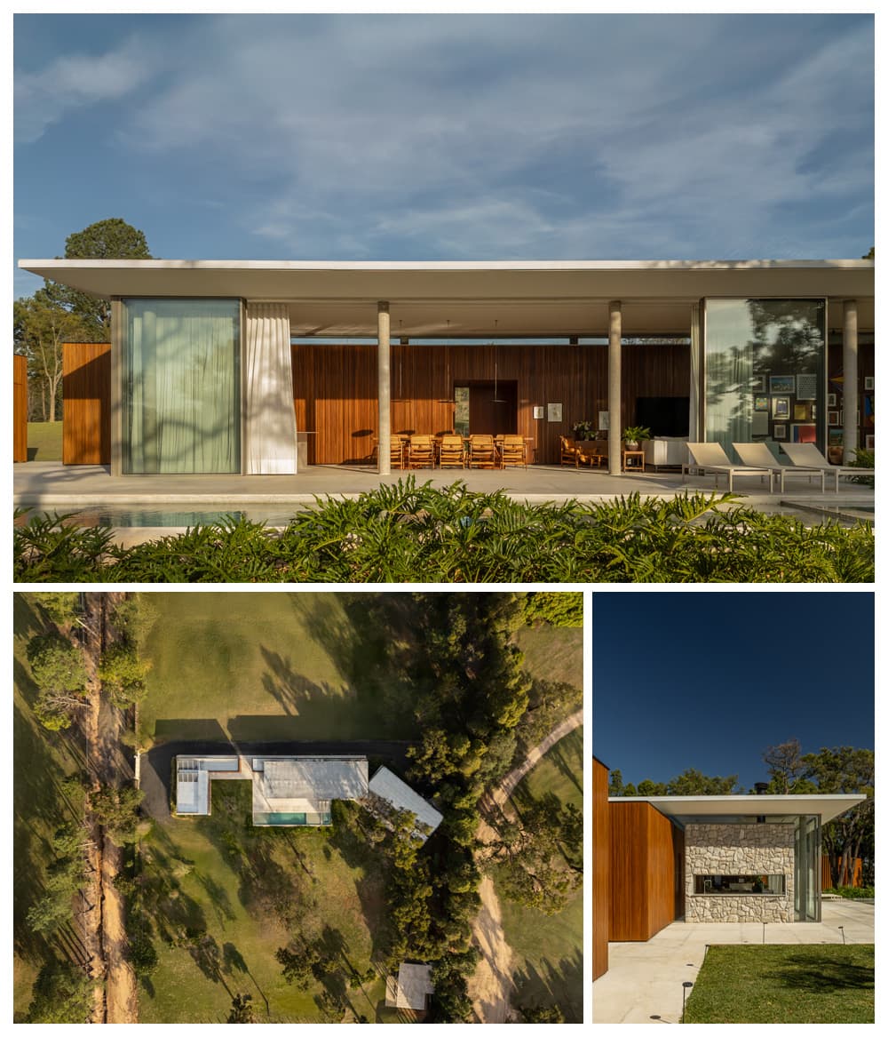 Arquitetura residencial moderna / Fotografia Israel Gollino