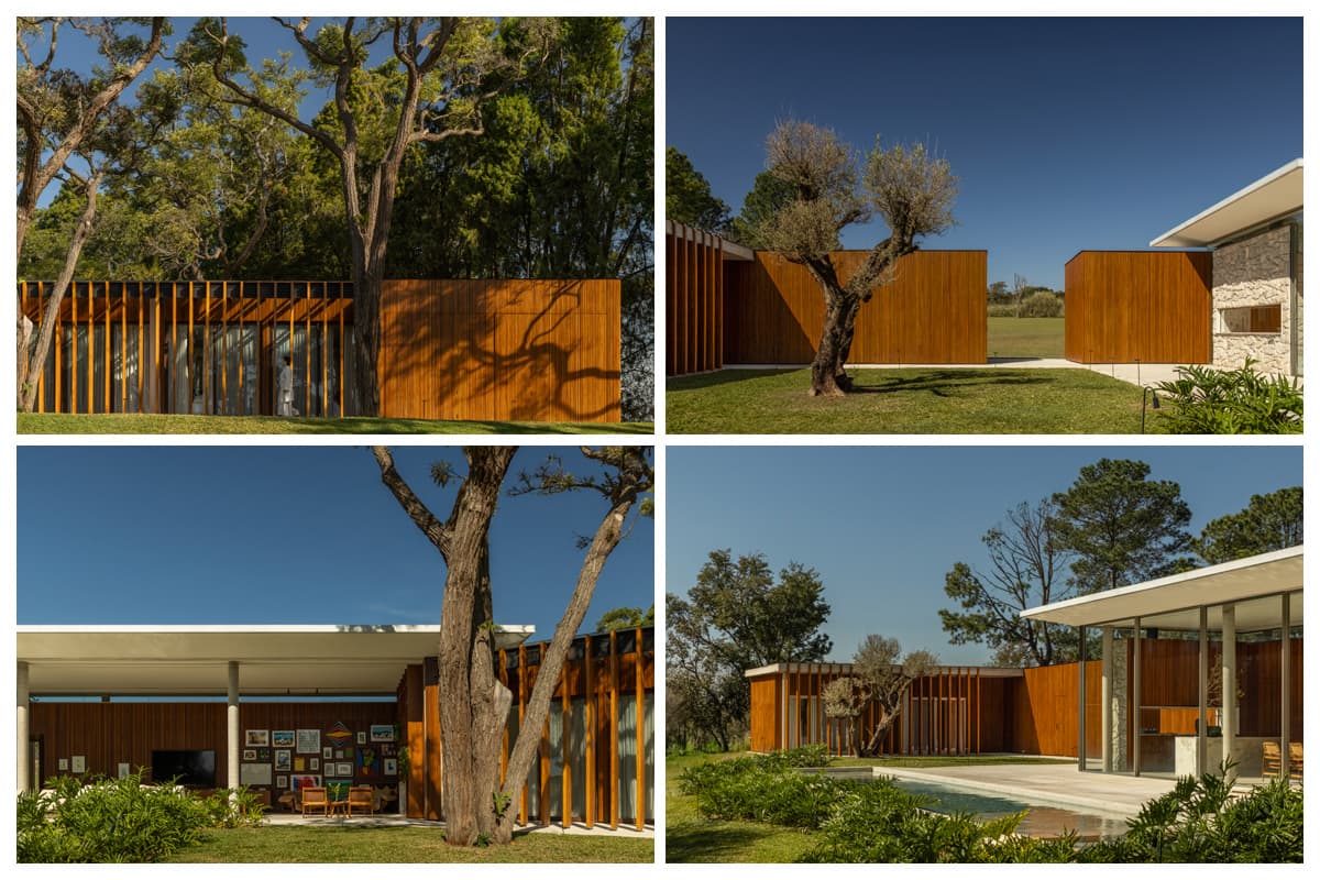 Arquitetura residencial moderna / Fotografia Israel Gollino