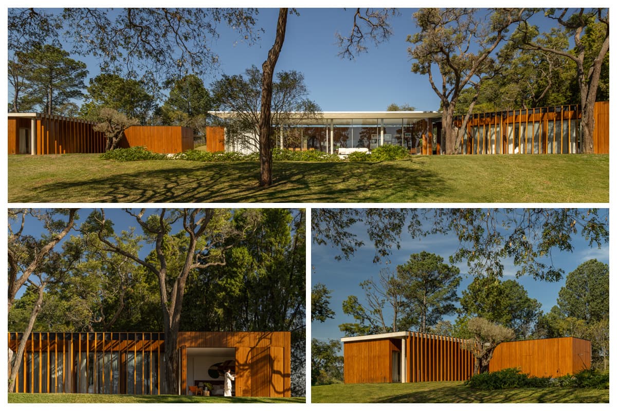 Arquitetura residencial moderna / Fotografia Israel Gollino