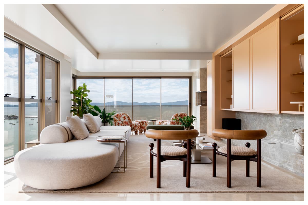 Design colecionável na arquitetura de cobertura em Itapema